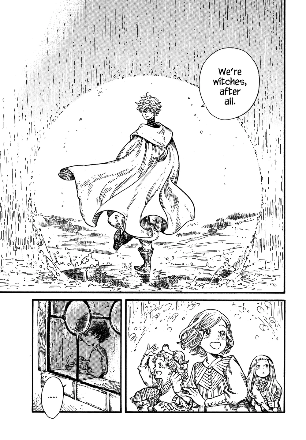 Qifrey in a Witch Hat Atelier manga panel